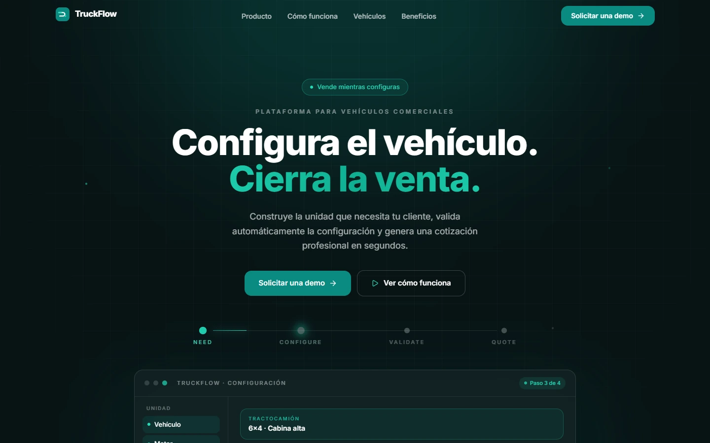 Captura de TruckFlow
